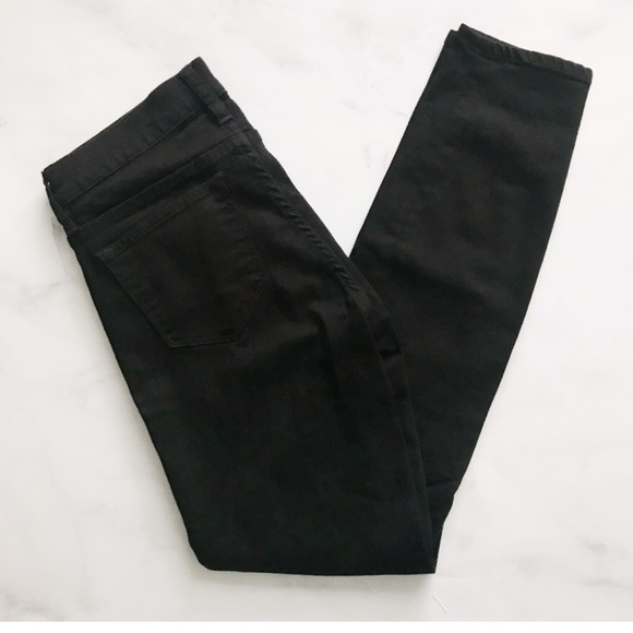 Never Worn J. Crew 8" Rise Toothpick Jean in Black Size 27 - Picture 5 of 8